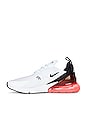 view 5 of 6 ZAPATILLAS DEPORTIVAS AIR MAX 270 INLINE in White. Black, & Hot Punch