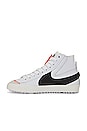 view 5 of 6 Nike Blazer Mid '77 Jumbo in White & Black