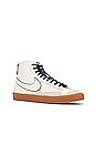 view 2 of 6 Blazer Mid '77 Prm Sneakers in Sail, Midnight Navy, & Gum Med Brown