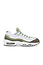 view 1 of 6 ZAPATILLAS DEPORTIVAS AIR MAX 95 in White, Oil Green, & Medium Olive
