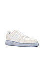 view 2 of 6 Air Force 1 '07 Lv8 Emb Sneakers in Summit White, White, & Blue Whisper