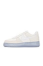 view 5 of 6 Air Force 1 '07 Lv8 Emb Sneakers in Summit White, White, & Blue Whisper