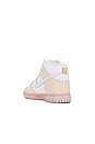 view 3 of 6 Dunk High Retro Emb Sneakers in Summit White, White, Phantom, & Pink Oxford