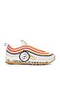 view 1 of 6 Air Max 97 Se Sneakers in Summit White, Black, & Safety Orange