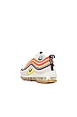 view 3 of 6 Air Max 97 Se Sneakers in Summit White, Black, & Safety Orange