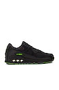 view 1 of 6 Air Max 90 Sneakers in Black & Chlorophyll