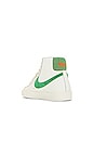 view 3 of 6 Blazer Mid '77 Vintage Sneakers in Sail, Stadium Greem, Safety Orange, & Black