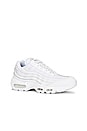 view 2 of 6 AIR MAX 95 スニーカー in White & White