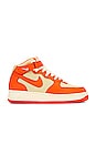view 1 of 6 Air Force 1 Mid '07 Lx Nbhd in Team Gold & Safety Orange