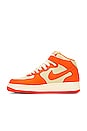 view 5 of 6 Air Force 1 Mid '07 Lx Nbhd in Team Gold & Safety Orange