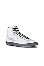 view 2 of 7 Blazer Mid '77 Emb in White, Smoke Grey & Black