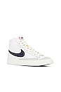 view 2 of 6 SNEAKERS BLAZER in White, Midnight Navy, Sail, & Gym Red