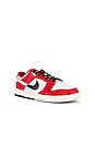 view 2 of 7 Dunk Low Retro Premium Sneaker in University Red, Black, & Light Silver