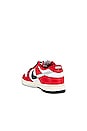 view 3 of 7 Dunk Low Retro Premium Sneaker in University Red, Black, & Light Silver