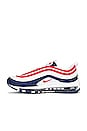 view 5 of 6 AIR MAX 97 スニーカー in White & University Red