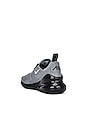 view 3 of 6 Air Max 270 Sneaker in Smoke Grey, Black, & Bright Mandar