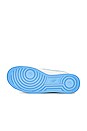 view 6 of 6 SNEAKERS AIR FORCE 1 in White & University Blue