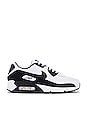 view 1 of 6 Air Max 90 Sneaker in White, Black, & White