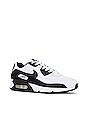 view 2 of 6 Air Max 90 Sneaker in White, Black, & White