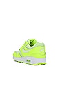 view 3 of 6 Air Max 1 Premium Sneaker in Volt, Barely Volt, & White