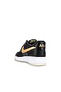 view 3 of 6 Air Force 1 '07 Premium Sneaker in Black, Metallic, Gold, & White