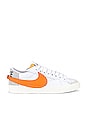view 1 of 6 Nike Blazer Low '77 Jumbo in White & Alpha Orange