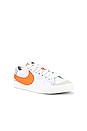 view 2 of 6 Nike Blazer Low '77 Jumbo in White & Alpha Orange
