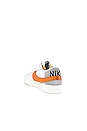 view 3 of 6 Nike Blazer Low '77 Jumbo in White & Alpha Orange