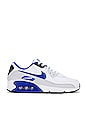view 1 of 6 Air Max 90 Ltr Sneaker in White, Game Royal, & Photon Dust