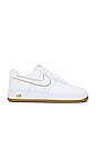 view 1 of 6 Air Force 1 '07 Sneaker in White, White, & Bronzine