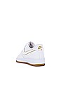 view 3 of 6 Air Force 1 '07 Sneaker in White, White, & Bronzine