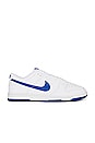 view 1 of 6 Dunk Low Retro Sneaker in White & Hyper Royal