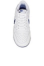 view 4 of 6 Dunk Low Retro Sneaker in White & Hyper Royal