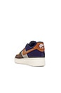 view 3 of 6 Air Force 1 '07 Premium Sneaker in Midnight Navy, Ale Brown, & Pale Ivory
