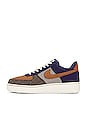 view 5 of 6 Air Force 1 '07 Premium Sneaker in Midnight Navy, Ale Brown, & Pale Ivory