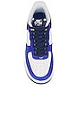 view 4 of 6 Air Force 1 '07 Lv8 Sneaker in White, Football Grey, & Game Royal