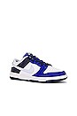 view 2 of 6 Dunk Low Sneaker in White, Football Grey, & Game Royal