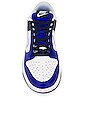 view 4 of 6 Dunk Low Sneaker in White, Football Grey, & Game Royal