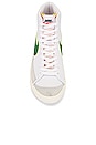 view 4 of 6 Blazer Mid '77 Vintage Sneaker in White, Pine Green, Sail, & Black