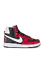 view 1 of 7 Terminator High Trailblazer Sneaker in Black, White, & University Red