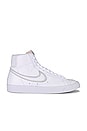 view 1 of 6 Blazer Mid '77 Vintage Nas Sneaker in White, Photon Dust, & White