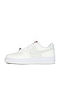 view 5 of 6 Air Force 1 '07 in Sail, Vapor Green, White, & University Red