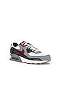 view 2 of 6 Air Max 90 in White, Team Red, Cool Grey, & Black