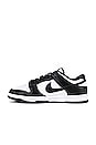 view 5 of 6 Dunk Low Retro in White & Black