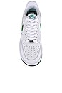 view 4 of 6 Air Force 1 '07 in White, Malachite, & White