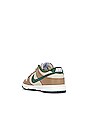 view 3 of 6 Dunk Low Retro in Rattan, Gorge Green, Sail, & Dark Driftwood