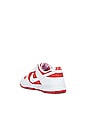 view 3 of 6 SNEAKERS DUNK RESPONSIVE in University Red, White, & Total Orange