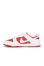 view 5 of 6 SNEAKERS DUNK RESPONSIVE in University Red, White, & Total Orange