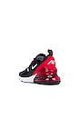 view 3 of 6 Air Max 270 in Black, White, University Red, & Anthracite