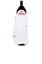 view 4 of 6 Air Max 270 Sneaker in White, Black, & University Red